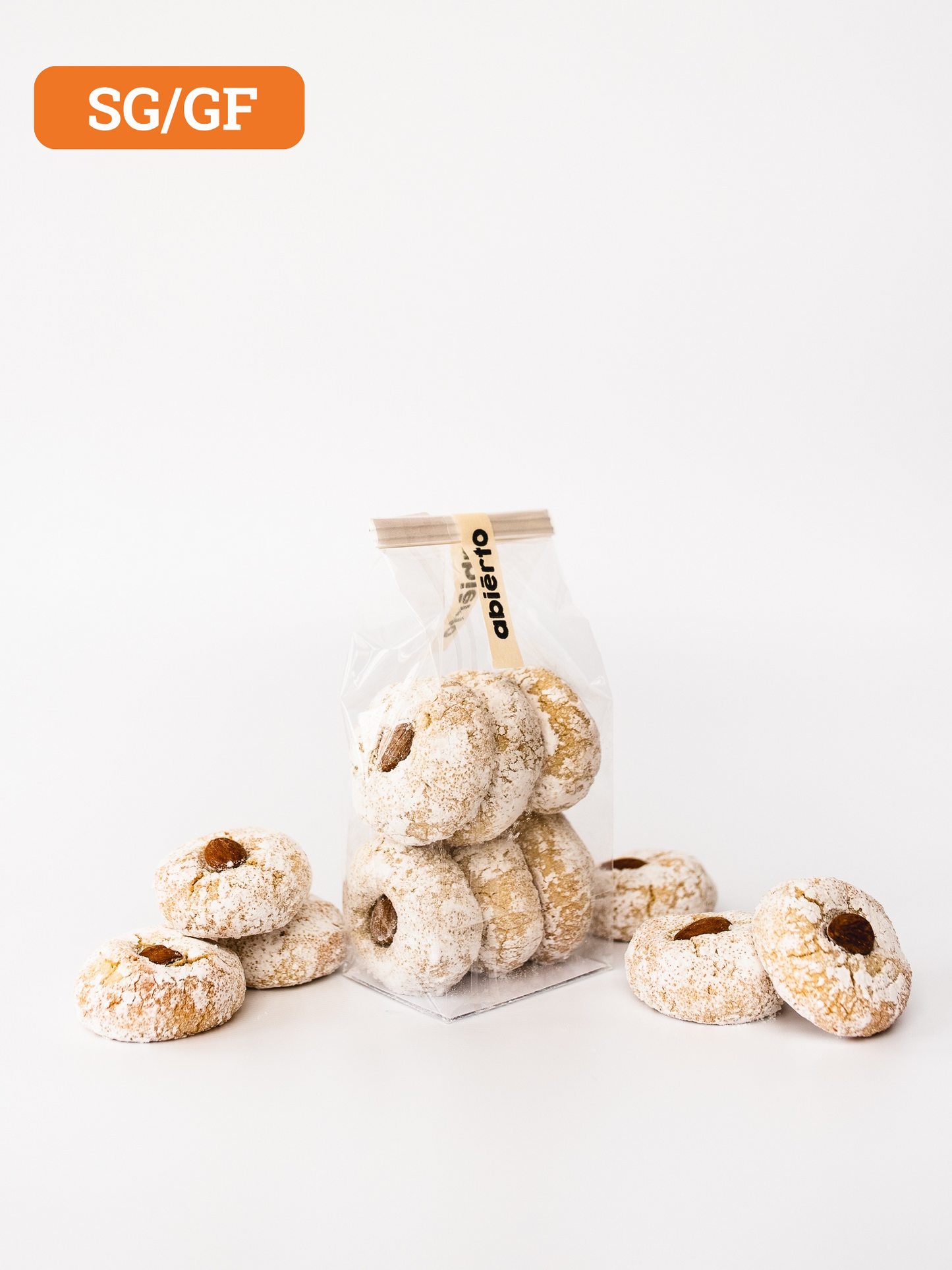 Baked Cookie Amaretti Bag